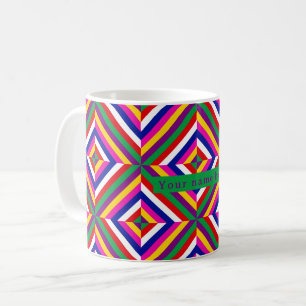 Tasse personnalisée Cosmos-infinie - Violet/Vert