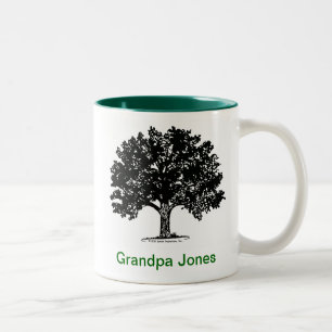 Tasse personnalisée d'arbre généalogique