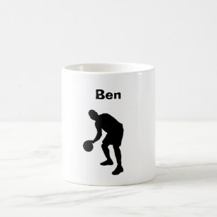 Tasse personnalisée de "basket-ball"