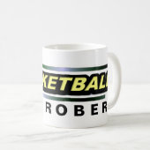 Tasse personnalisée de basket-ball (Devant droit)