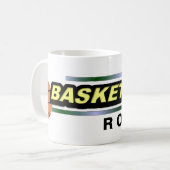 Tasse personnalisée de basket-ball (Devant gauche)