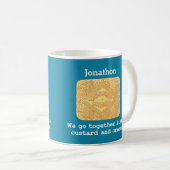 Tasse personnalisée de biscuit d'ami (Devant droit)