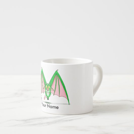 Tasse personnalisée de café express avec le (Devant droit)