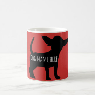 Tasse personnalisée de chiot de chiweenie de