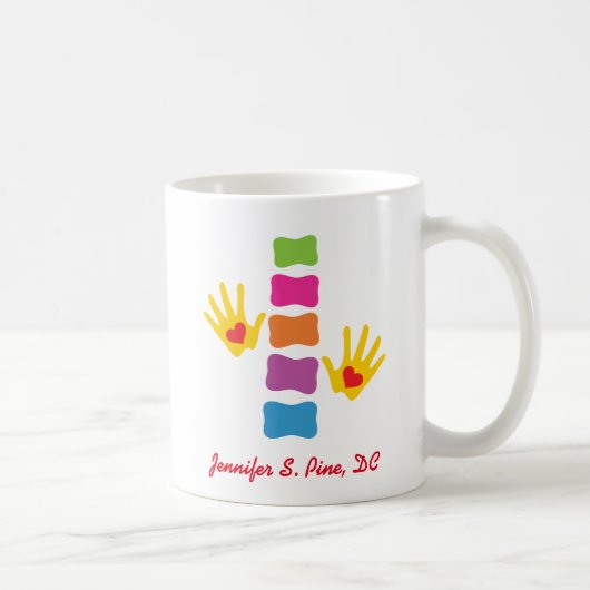 Tasse personnalisée de chiroprakteur (Droite)