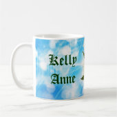 Tasse personnalisée de fée de papillon (Gauche)