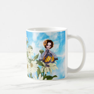 Tasse personnalisée de fée de papillon