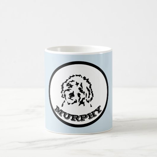 TASSE PERSONNALISÉE DE GOLDENDOODLE (Centre)