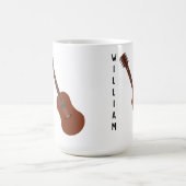 Tasse personnalisée de la guitare 12-String (Centre)