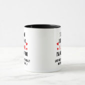 Tasse personnalisée de la Saint-Valentin "Je te ga (Centre)