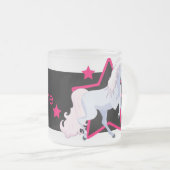 Tasse personnalisée de licorne (Devant droit)