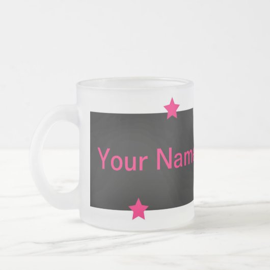 Tasse personnalisée de licorne (Gauche)