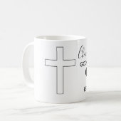 Tasse personnalisée de marraine (Devant gauche)
