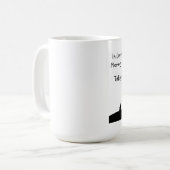 Tasse personnalisée de mémorial de chat (Devant gauche)