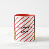 Tasse personnalisée de Noël de Grammys (Centre)