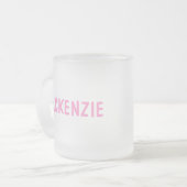 Tasse personnalisée de papillon d'enfants (Devant gauche)