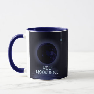 Tasse personnalisée de phase de nouvelle lune