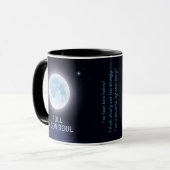 Tasse personnalisée de phase de Pleine lune (Devant gauche)