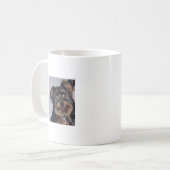 Tasse personnalisée de photo d'animal familier (Devant gauche)