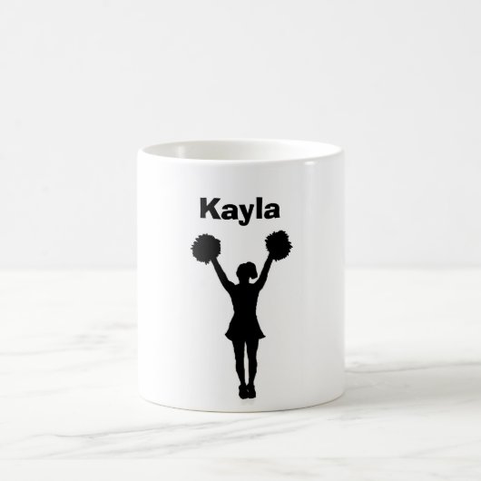 Tasse personnalisée de "pom-pom girl" (Centre)