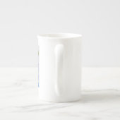 Tasse personnalisée de porcelaine tendre avec des (Dos)