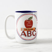 Tasse personnalisée de professeur (Gauche)