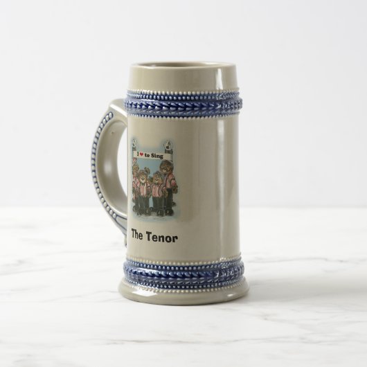 Tasse personnalisée de quartet (Devant gauche)
