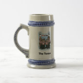 Tasse personnalisée de quartet (Gauche)