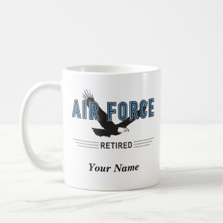 Tasse personnalisée de retraité de l'Armée de