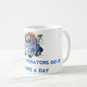 Tasse personnalisée de véhicule de récupération (Devant droit)