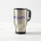 Tasse personnalisée de voyage (Devant droit)