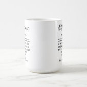 Tasse personnalisée « Difference Marker » de remer (Centre)