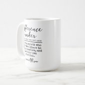 Tasse personnalisée « Difference Marker » de remer (Devant gauche)