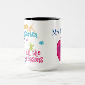 Tasse personnalisée d'institutrice gardienne (Centre)