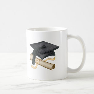 Tasse personnalisée Diplôme Bonnet de graduation