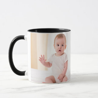 Tasse personnalisée double couleur pour la fête de