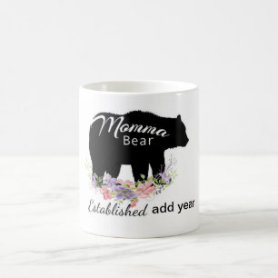 Tasse personnalisée d'ours de mamans