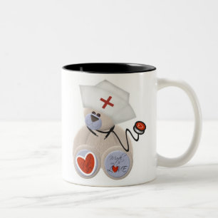 Tasse personnalisée d'ours de nounours