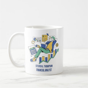 Tasse personnalisée drôle de finance