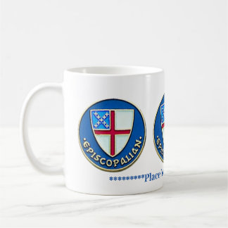 Tasse personnalisée Église épiscopale TriCrest