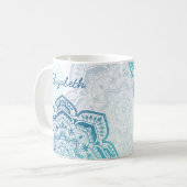 Tasse personnalisée Eira Mandala (Devant gauche)