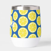 Tasse personnalisée Fruit Citron Coloré (Arrière)