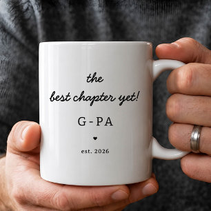 Tasse personnalisée G-Pa Meilleur chapitre jusqu'à
