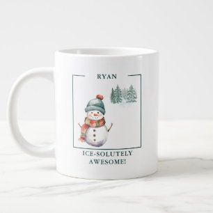 Tasse personnalisée "Glaciale-ment Génial !" pour