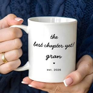 Tasse personnalisée Gran Meilleur Chapitre Jusqu'À