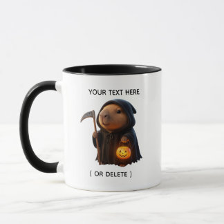 Tasse personnalisée Halloween Capybara Récolteur M