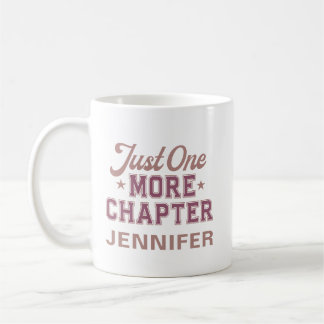 Tasse Personnalisée 'Juste Un Chapitre de Plus' po