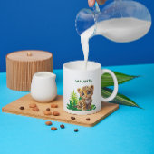 Tasse Personnalisée Léopard