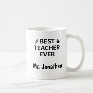 Tasse personnalisée Meilleur Professeur Cadeau