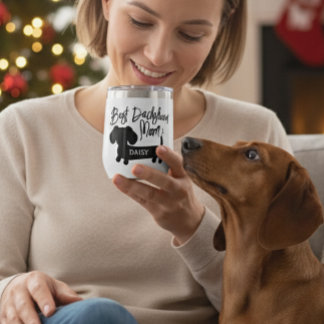 Tasse personnalisée Meilleure Maman de Dachshund